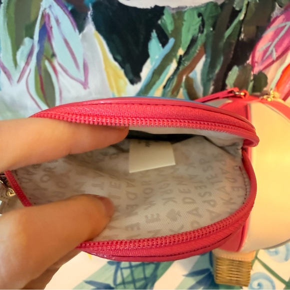 Rare Preloved Kate Spade Novelty Hot Air Balloon Wristlet bag + coin purse - Picture 16 of 16